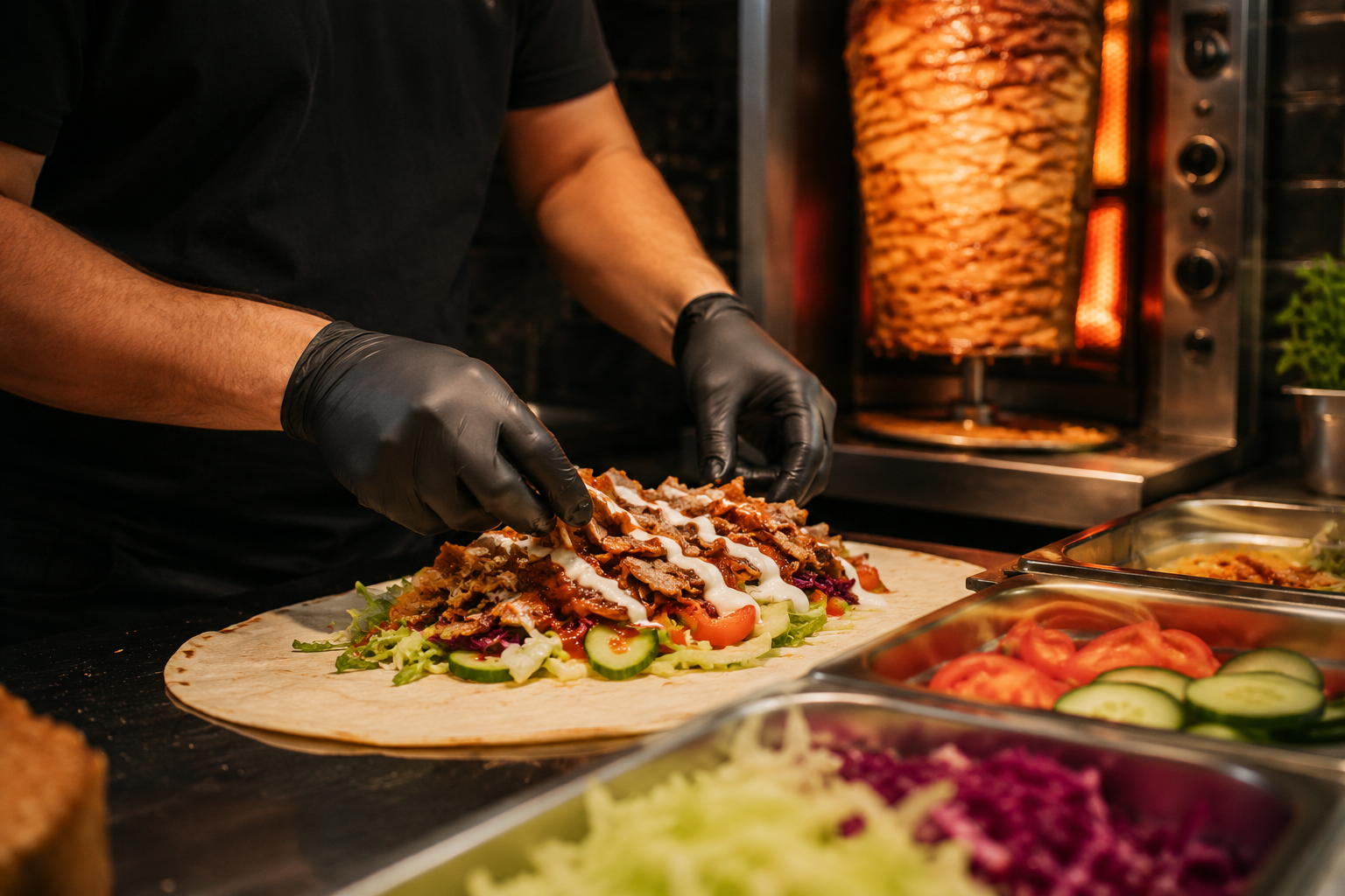 Frisch zubereitet bei Mc Istanbul